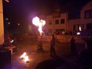 Feuershow Geburtstag 10
