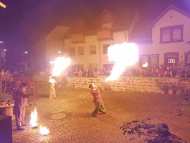 Feuershow Geburtstag 15