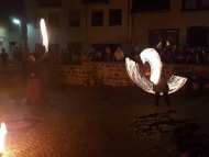 Feuershow Geburtstag 16